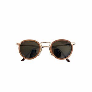 Givenchy Vintage Gold Round Sunglasses